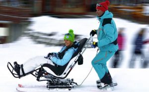 Disabled Skiing In Courchevel