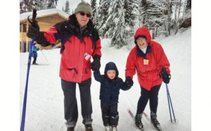 Ski Holidays with grandparents. AKA “Granping”