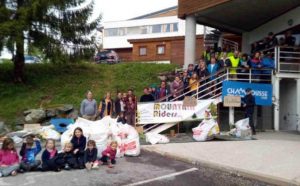 What a load of rubbish! Say children of a Chamonix school