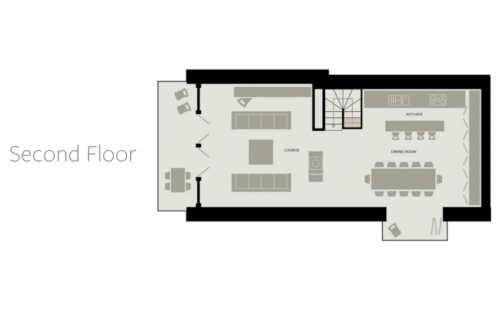 Chalet Zanskar St-Martin-de-Belleville Floor Plan 3