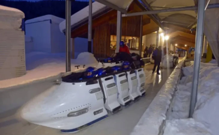 Pilot a Bobsleigh in La Plagne