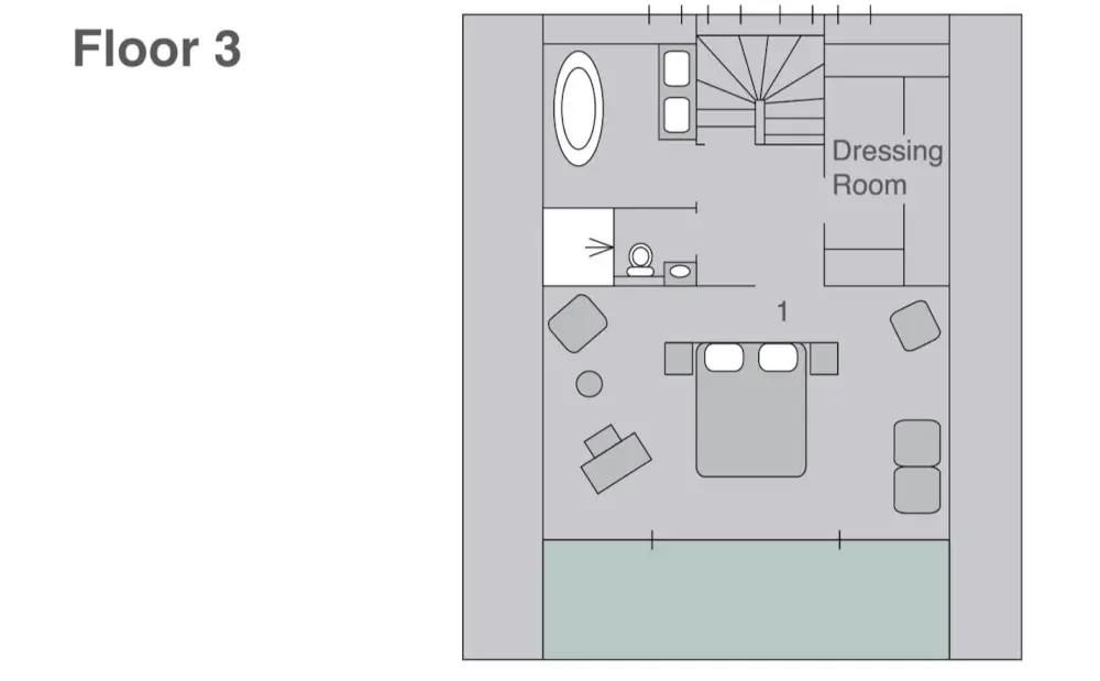 Chalet Kitsilano Verbier Floor Plan 3