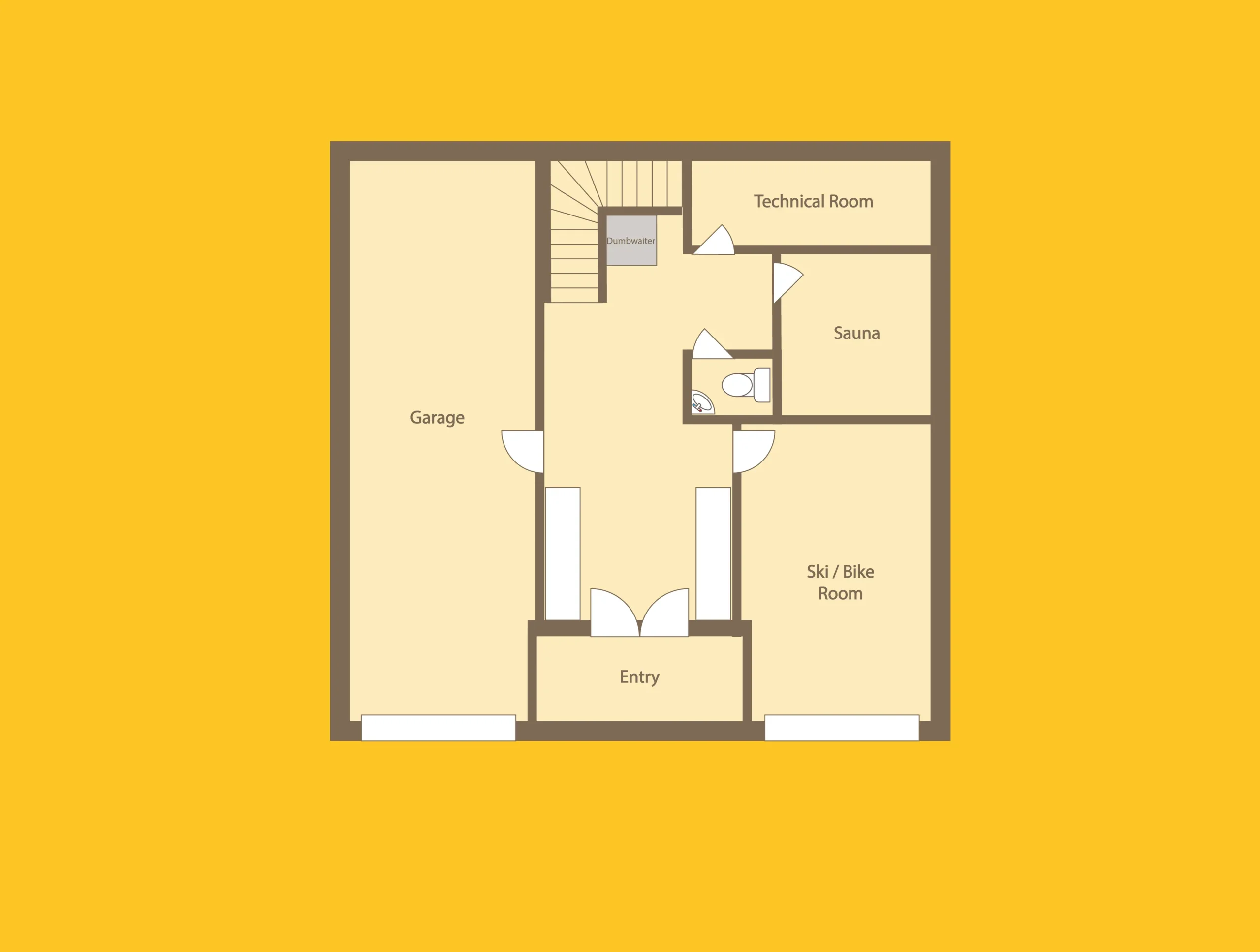 Chalet Asgard Morzine Floor Plan 4