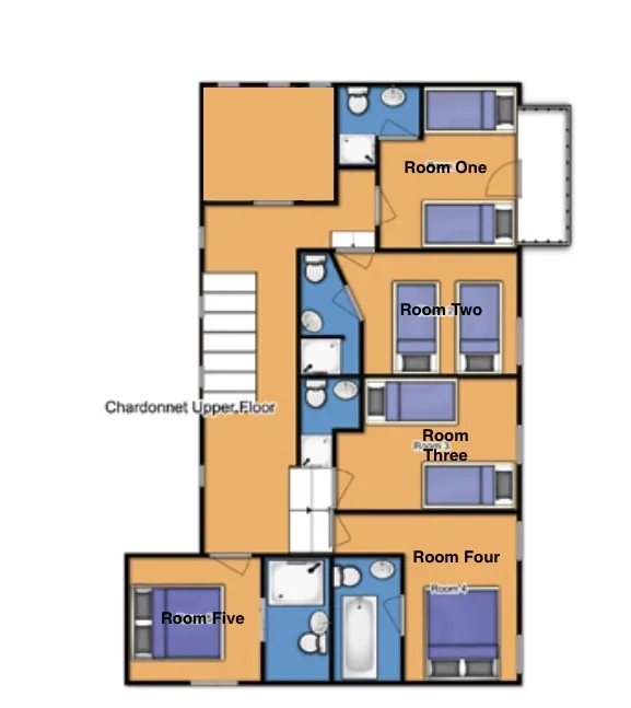 Chalet Chardonnet Tignes Floor Plan 3